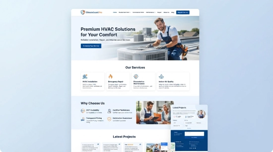home services website design Portland